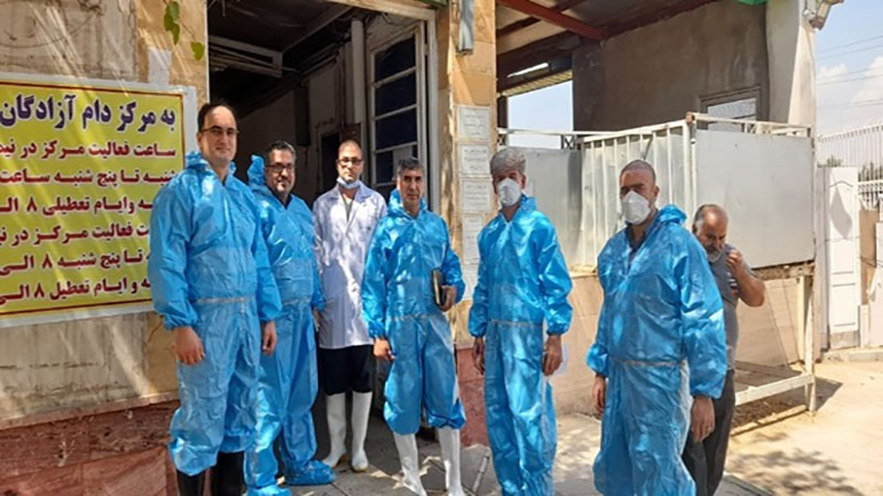 بازدید متولیان بازرسی سازمان دامپزشکی کشور از 2 مرکز عرضه بهداشتی دام زنده پایتخت