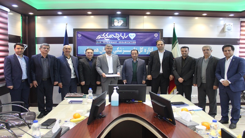 دکتر نقی پور مدیر کل دامپزشکی همدان