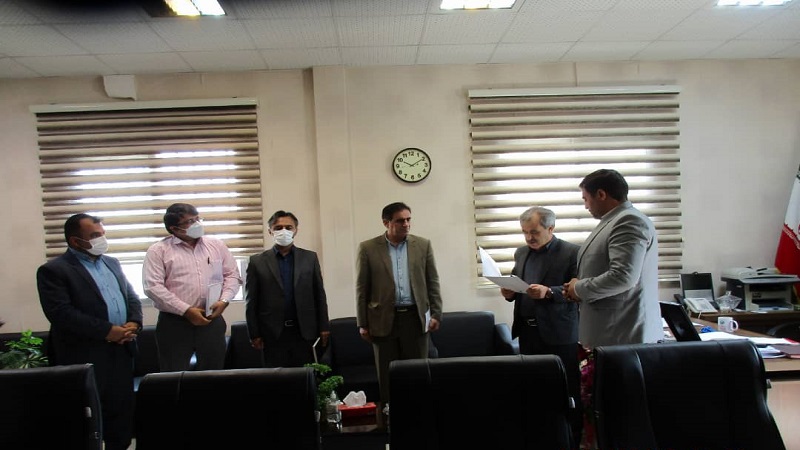 جلسه تودیع رئیس و معارفه سرپرست جدید دامپزشکی شهرستان مانه و سملقان