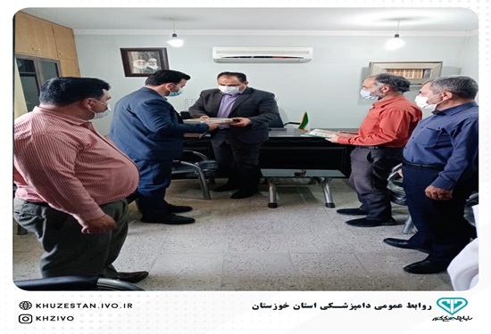 انتصاب داریوش شاه پری بنشت به عنوان سرپرست اداره دامپزشکی شهرستان ایذه