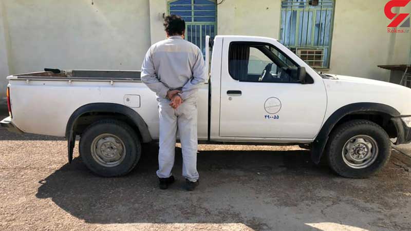 سگ‌ گردانی با ماشین پلاک قرمز در آبادان / یک کارمند دستگیر شد