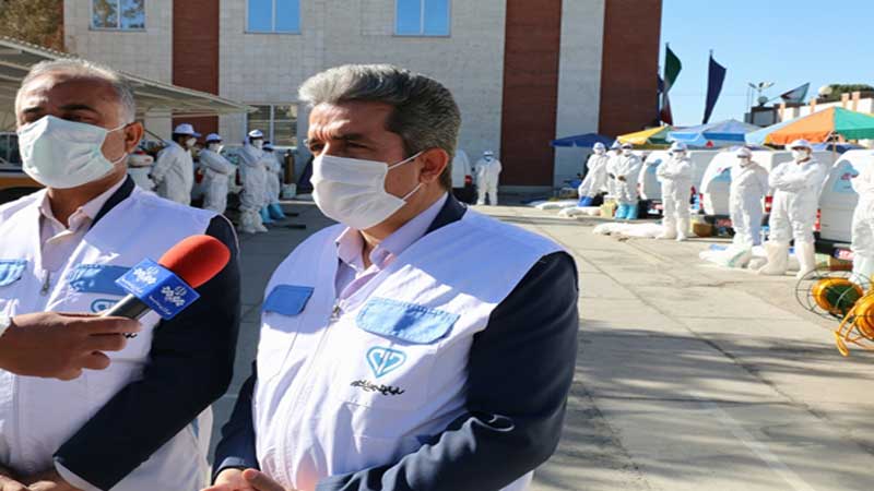 ارزیابی آمادگی اکیپهای عملیاتی اداره کل دامپزشکی خراسان جنوبی در رزمایش صبح امروز 