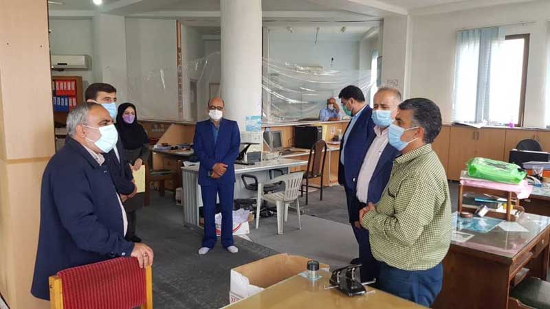 بازدید مسئولان از دانشکده پزشکی و دامپزشکی دانشگاه آزاد اسلامی واحد بابل