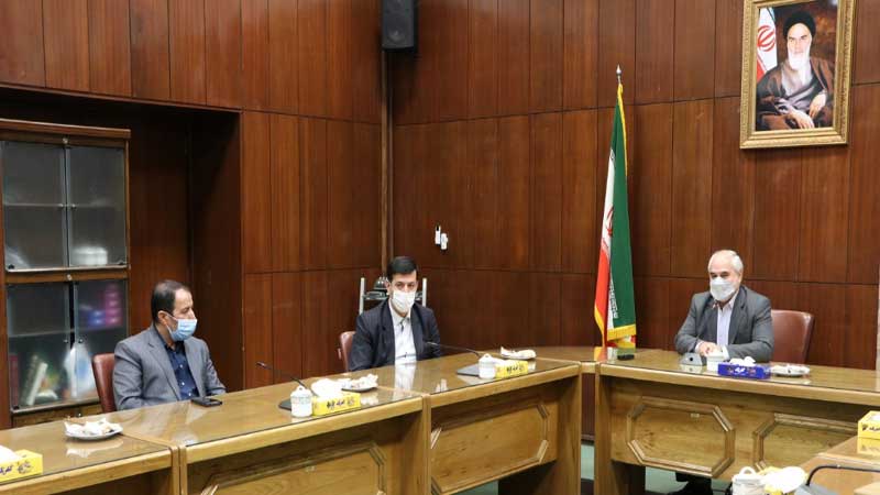 رئیس سازمان دامپزشکی کشور در دیدار با رئیس دانشکده دامپزشکی 