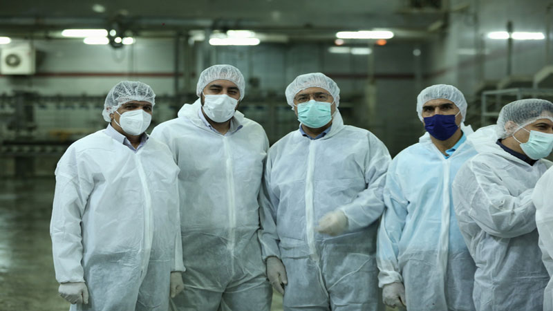 بازدید سرزده معاون وزیر و رئیس سازمان دامپزشکی کشور از کشتارگاه طیور  