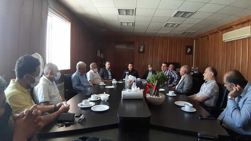 دیدار و گفتگو اعضای انجمن صنفی دامپزشکی استان قزوین با مدیر کل و رئیس نظام دامپزشکی استان