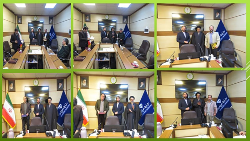 صدور 4 حکم انتصاب و 2 حکم تکریم و تودیع در اداره کل دامپزشکی قم