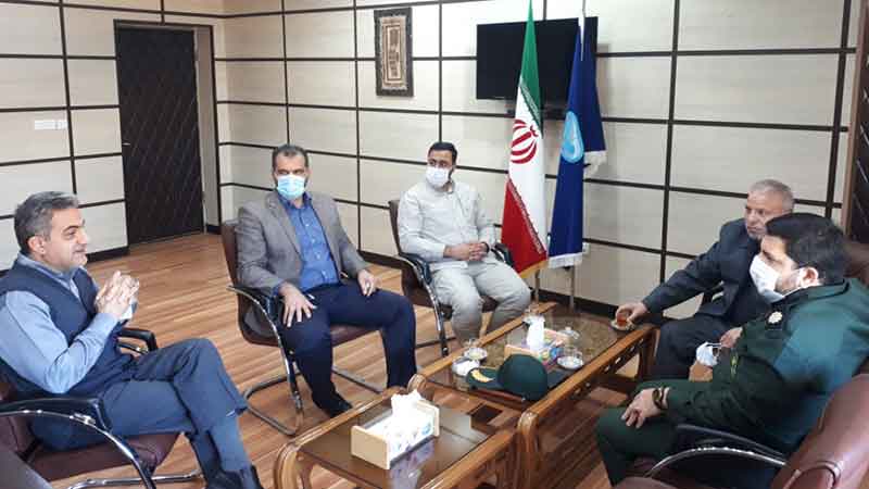 همکاری سپاه حضرت ولی عصر ( عج ) و اداره کل دامپزشکی استان خوزستان در راستای محرومیت زدایی 