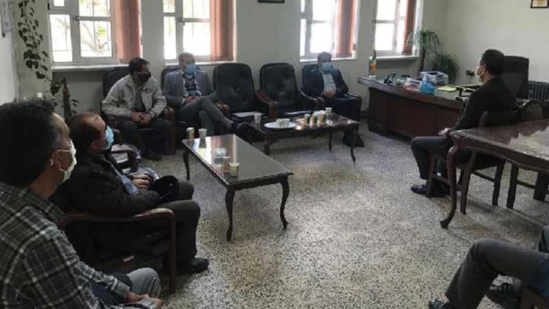 حضور نماینده مردم شهرستان های شاهین دژ تکاب در مجلس شورای اسلامی درمحل شبکه دامپزشکی