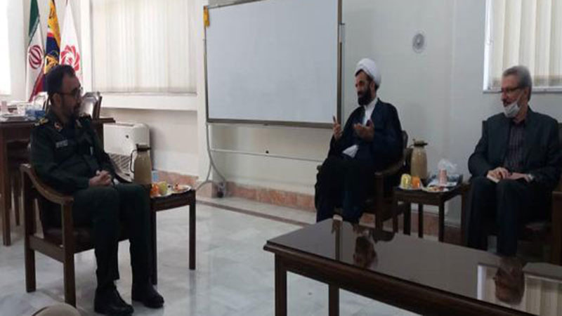 فرمانده سپاه امام رضا علیه السلام در دیدار با مدیر کل دامپزشکی استان خراسان رضوی: کار شما با جان و سلامت مردم در ارتباط مستقیم است