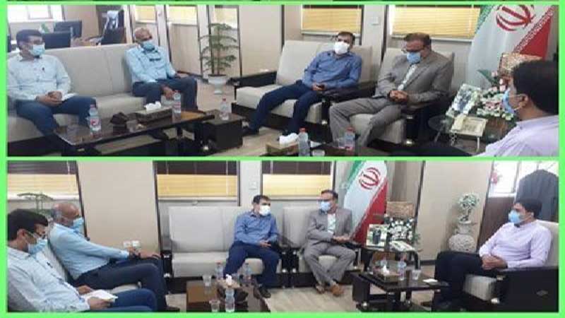 نشست تخصصی فرماندارشهرستان دیلم با مدیر کل دفتر بهداشت و مدیریت بیماری های آبزیان سازمان دامپزشکی کشور و مدیرکل دامپزشکی استان بوشهر