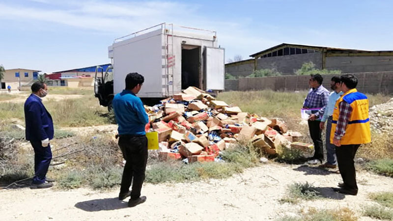 کارخانه فراهم آوری محصولات گوشتی در برازجان پلمب شد