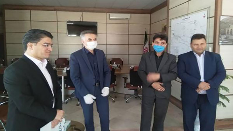 مراسم تکریم و معارفه رییس جدید شبکه دامپزشکی شهرستان زاوه برگزار شد